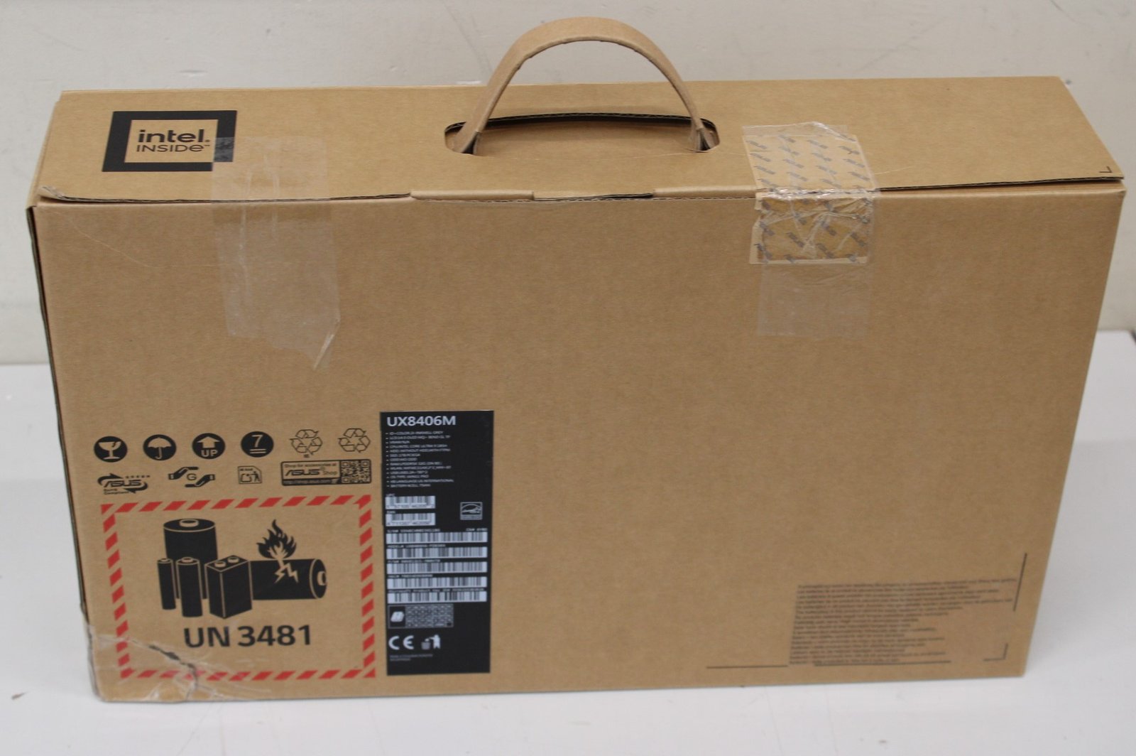 SALE OUT. Asus | Zenbook UX8406MA-PZ030X | Inkwell Gray | 14 " | OLED | Touchscreen | 2880 x 1800 pixels | Glossy | Intel Core Ultra 9 | 32 GB | LPDDR5X | Solid-state drive capacity 1000 GB | Intel Arc Graphics | Windows 11 Pro | 802.11ax | Bluetooth version 5.3 | Keyboard language US | Warranty 24 month(s) | DAMAGED PACKAGING, SCRATCHES NEAR KEYBOARD CONNECTOR, SCRATCH ON  BOTTOM SCREEN, SCRATCHED COVER