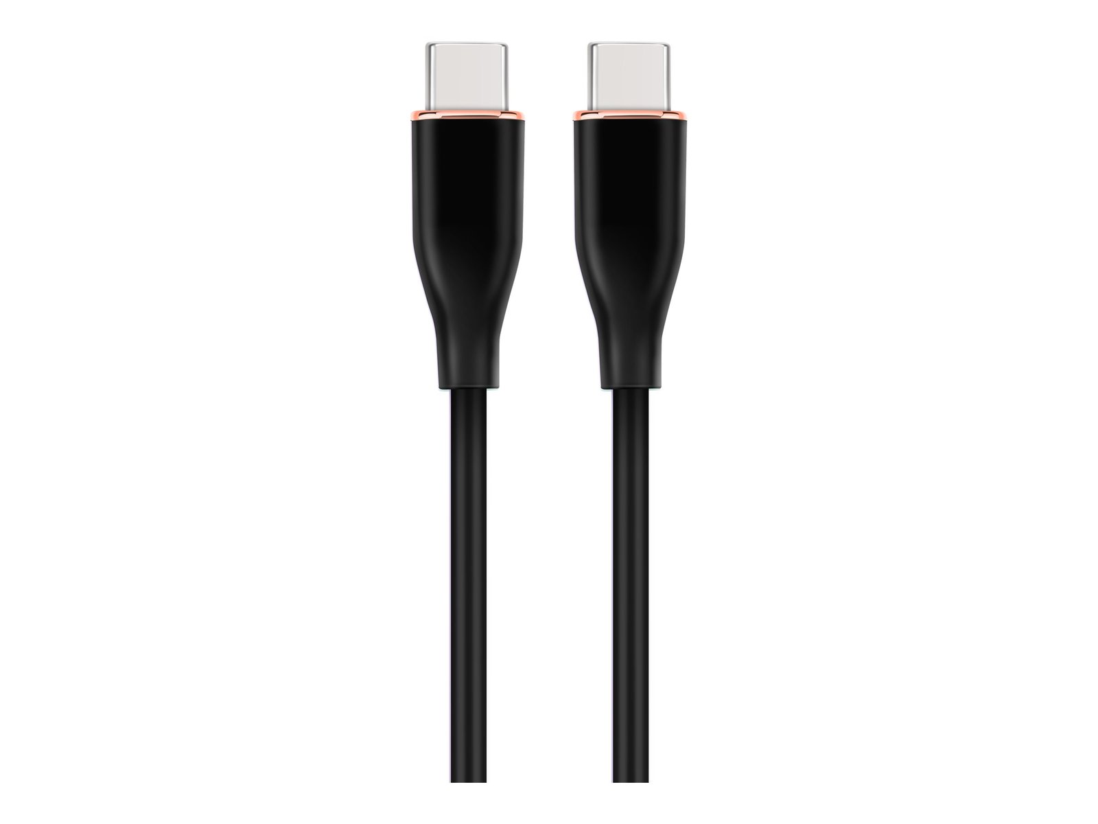 Cablexpert | Premium Silicon Type-C Power Delivery (PD) Charging and Data Cable, 1.5 m | CC-USB2S-CMCM-1.5M-BK