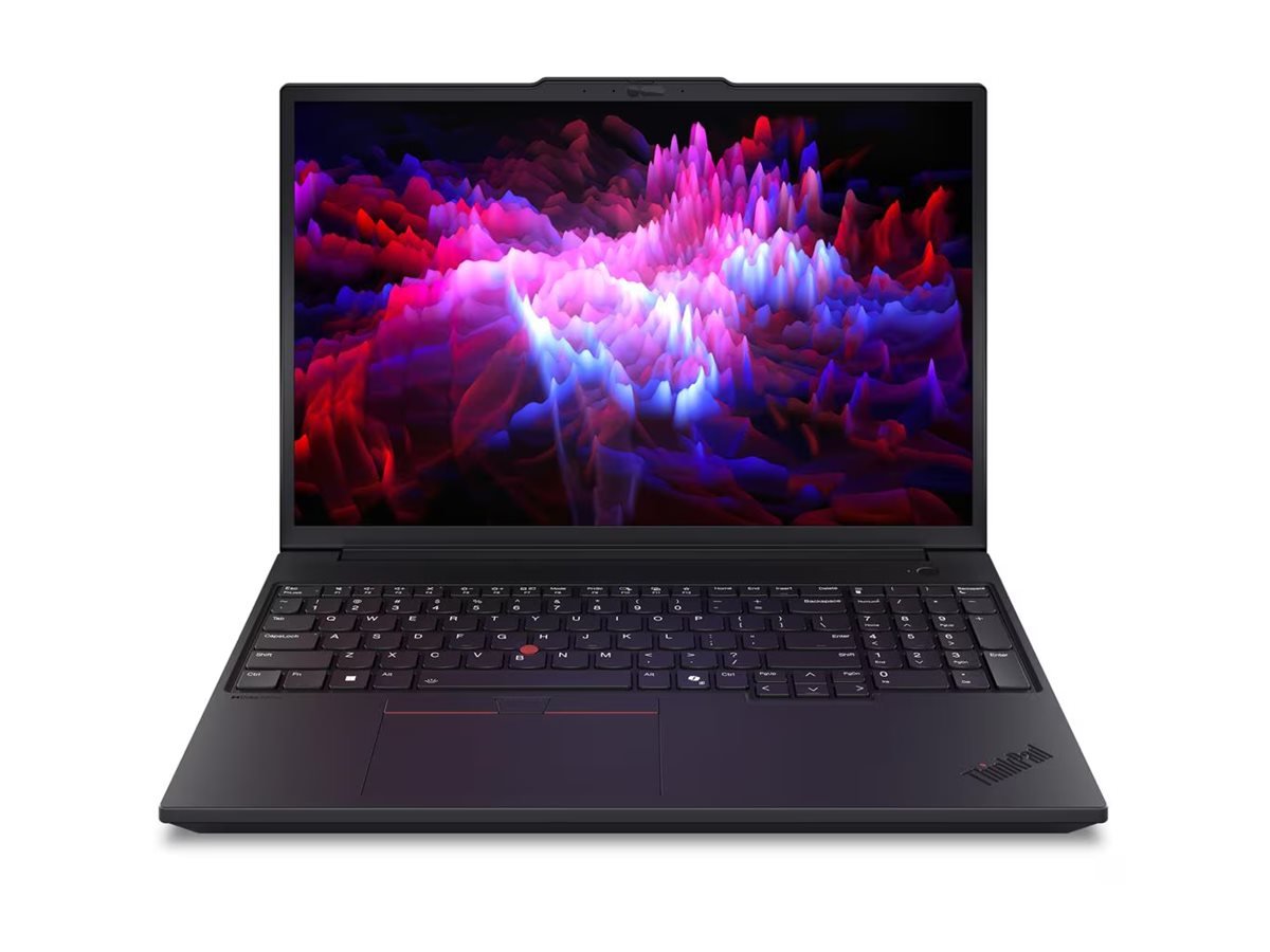 Lenovo ThinkPad P16v G3 Intel | Black | 16 " | IPS | WUXGA | 1920 x 1200 pixels | Anti-glare | Intel Core Ultra 7 | 255H | 64 (2x32) GB | SODIMM DDR5 | Solid-state drive capacity 1000 GB | NVIDIA RTX PRO 2000 Blackwell Generation | GDDR7 | 8 GB | Windows 11 Pro | 802.11be | Bluetooth version 5.4 | Keyboard language English | Keyboard backlit | Warranty 36 month(s) | Battery warranty 12 month(s)