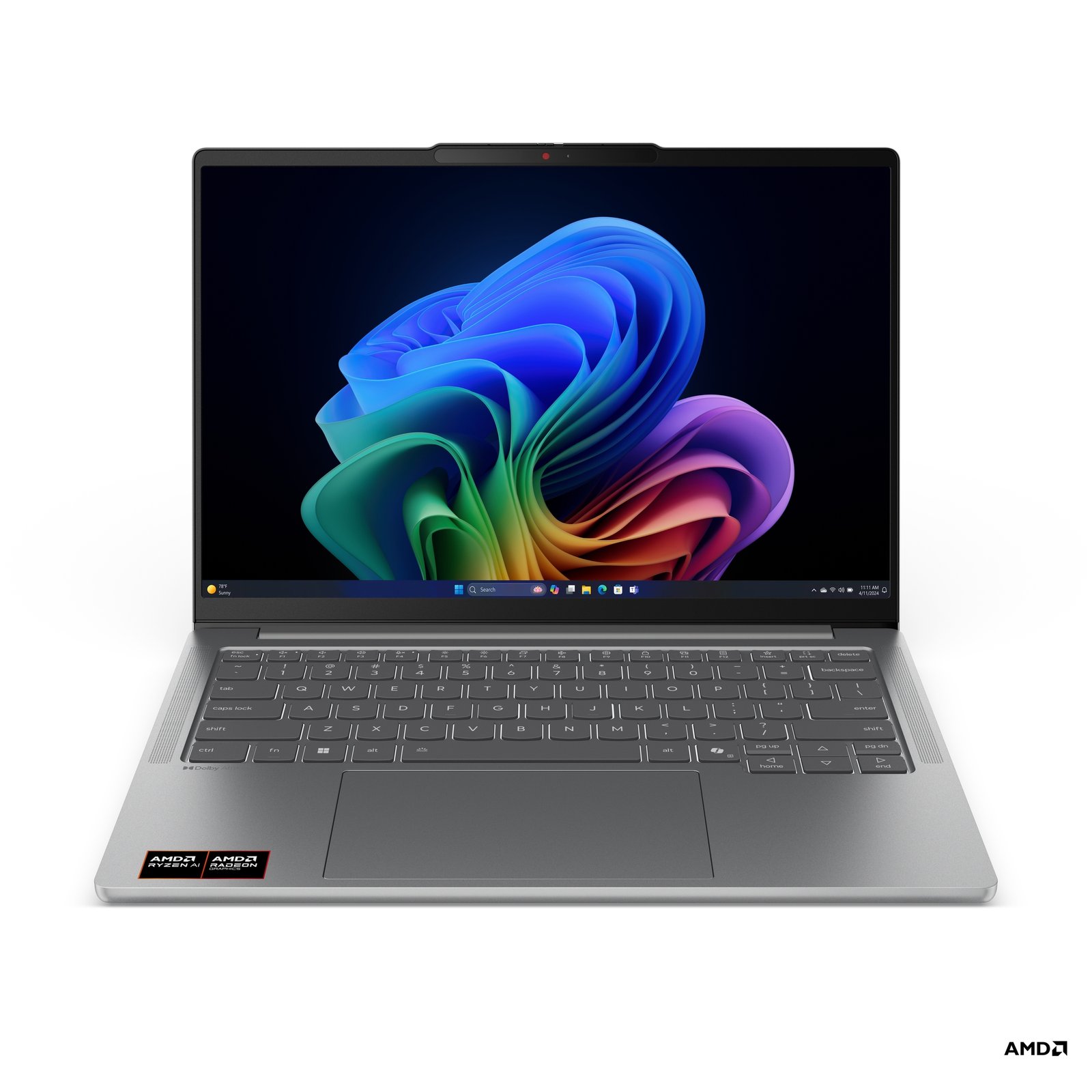 Lenovo IdeaPad Pro 5 14AKP10 | Luna Grey | 14 " | OLED | 2.8K | 2880 x 1800 pixels | Glossy | AMD Ryzen AI 5 | 340 | 24 GB | Soldered LPDDR5x | Solid-state drive capacity 512 GB | AMD Radeon 840M Graphics | Windows 11 Home | 802.11ax | Bluetooth version 5.3 | Keyboard language Nordic | Keyboard backlit | Warranty 24 month(s) | Battery warranty 12 month(s)