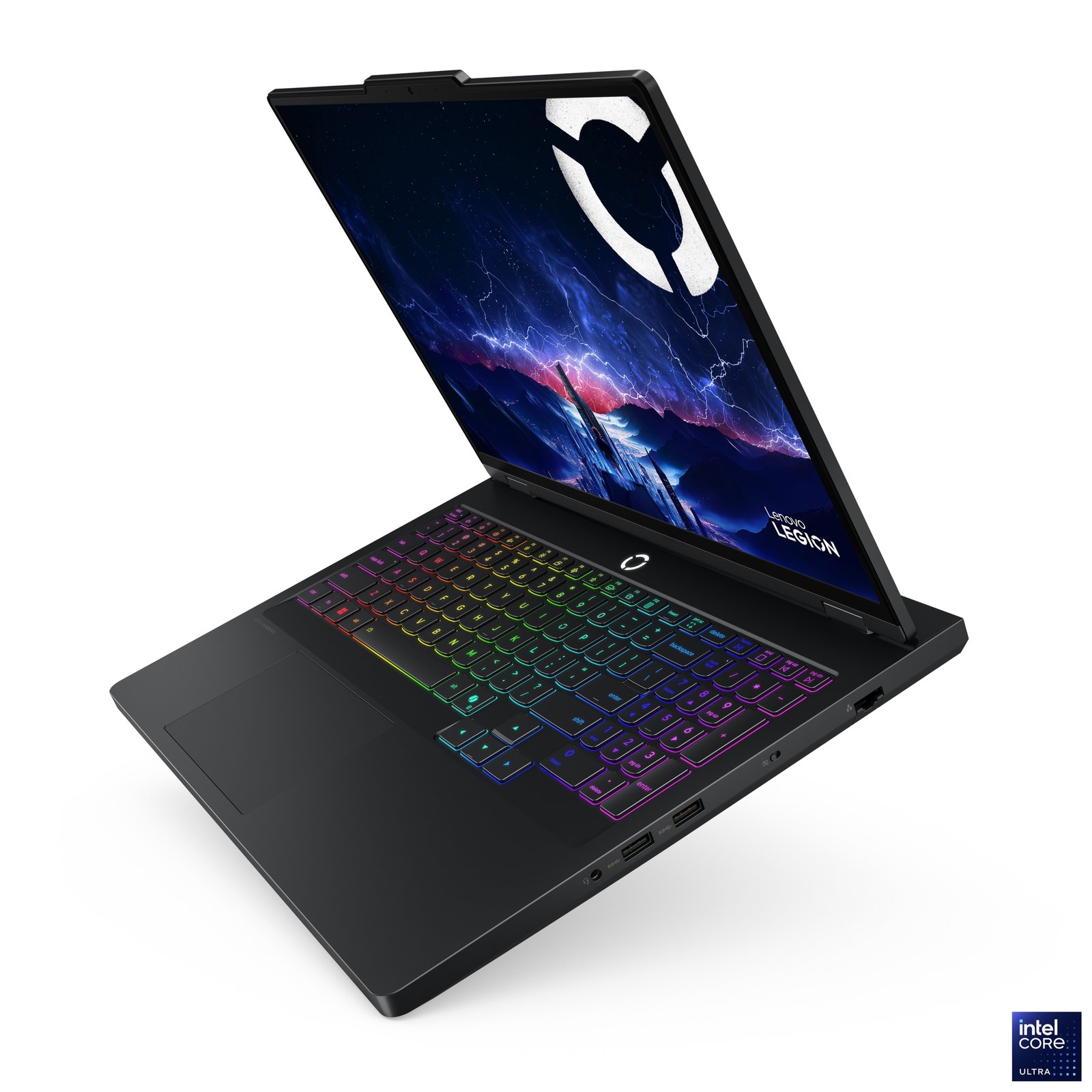 Lenovo Legion Pro 5 16IAX10H | Eclipse Black | 16 " | OLED | WQXGA | 2560 x 1600 pixels | Intel Core Ultra 9 | 275HX | 32 (2x16GB) GB | SODIMM DDR5 | Solid-state drive capacity 2000 GB | NVIDIA GeForce RTX 5070 Ti | GDDR7 | 12 GB | Windows 11 Home | 802.11ax | Bluetooth version 5.2 | Keyboard language Nordic | Keyboard backlit | Warranty 24 month(s) | Battery warranty 12 month(s)