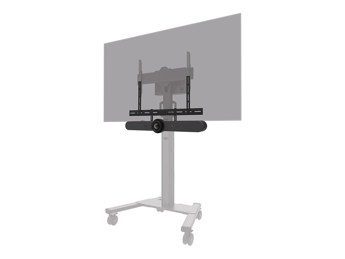 Neomounts Floor stand | AV30-500BL Videobar Kit | Height adjustment | 43-110 " | Maximum weight (capacity) 10 kg | Black