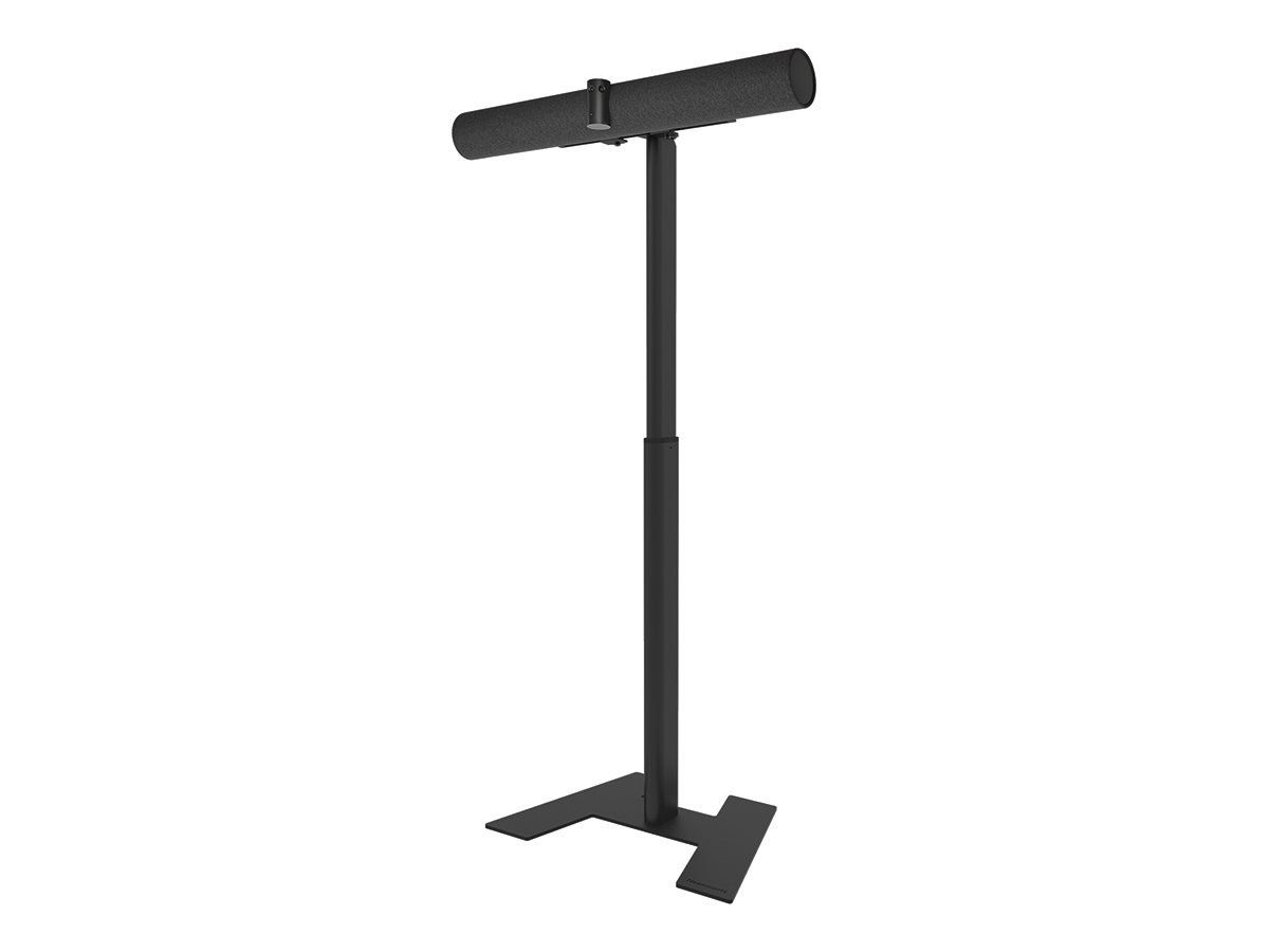 Neomounts Floor stand | AV80-500BL Videobar | Height adjustment, Depth adjustment | 43-110 " | Maximum weight (capacity) 10 kg | Black