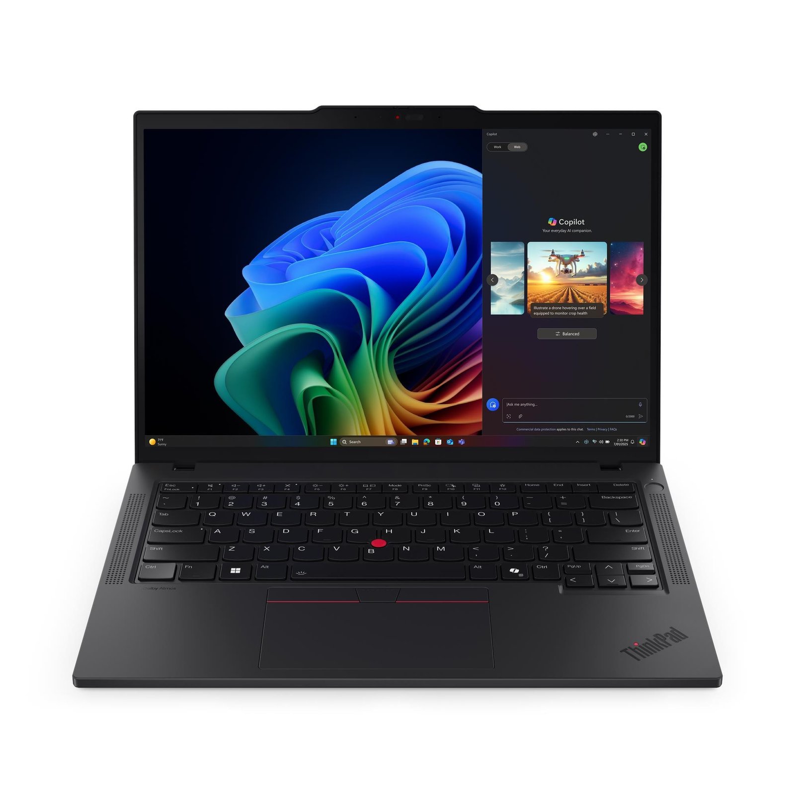 Lenovo ThinkPad T14 G6 Intel | Black | 14 " | IPS | WUXGA | 1920 x 1200 pixels | Anti-glare | Intel Core Ultra 7 | 258V | 32 GB | Soldered LPDDR5x | Solid-state drive capacity 1000 GB | Intel Arc Graphics 140V | Windows 11 Pro | 802.11be | Bluetooth version 5.4 | Keyboard language English | Keyboard backlit | Warranty 36 month(s) | Battery warranty 12 month(s)