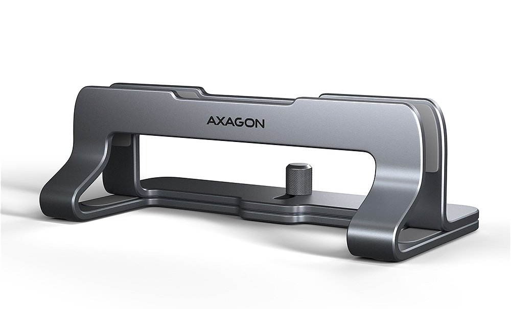 AXAGON STND-VG vertical stand for laptops and tablets | Adjustable width | 10-17.3 " | Grey