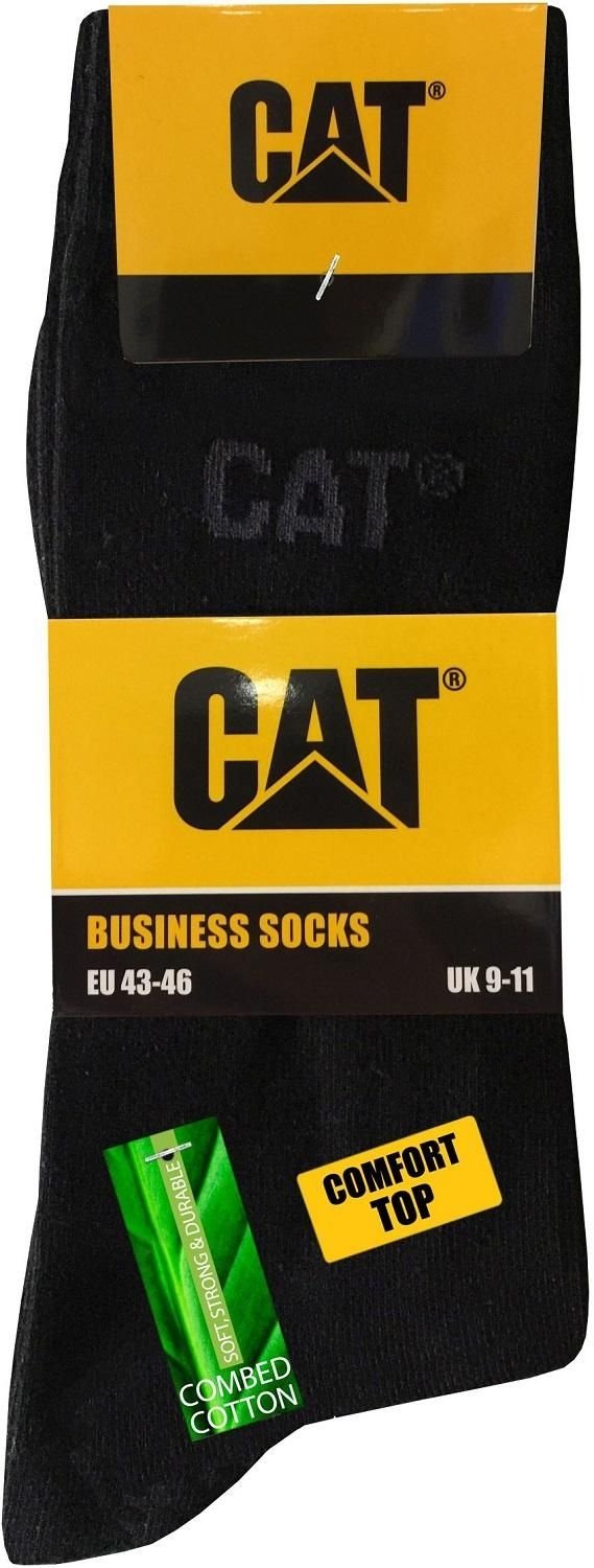 CAT | Socks, Size 43/46 EU, 5 pairs | Black
