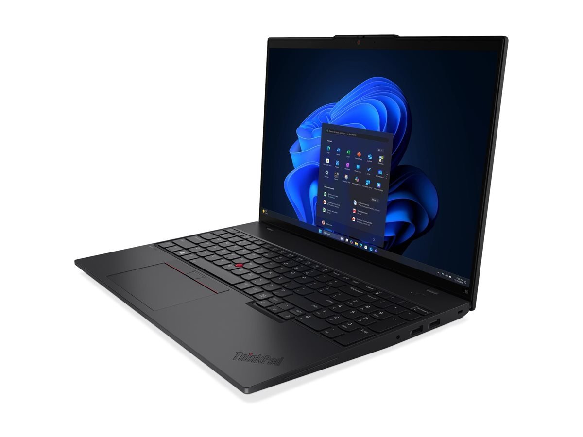 Lenovo ThinkPad L16 G2 (AMD) | Black | 16 " | IPS | WUXGA | 1920 x 1200 pixels | Anti-glare | AMD Ryzen 5 PRO | 215 | 16 GB | SO-DIMM DDR5 | Solid-state drive capacity 512 GB | AMD Radeon 740M Graphics | Windows 11 Pro | 802.11be | Bluetooth version 5.4 | LTE Upgradable | Keyboard language English | Keyboard backlit | Warranty 36 month(s) | Battery warranty 12 month(s)