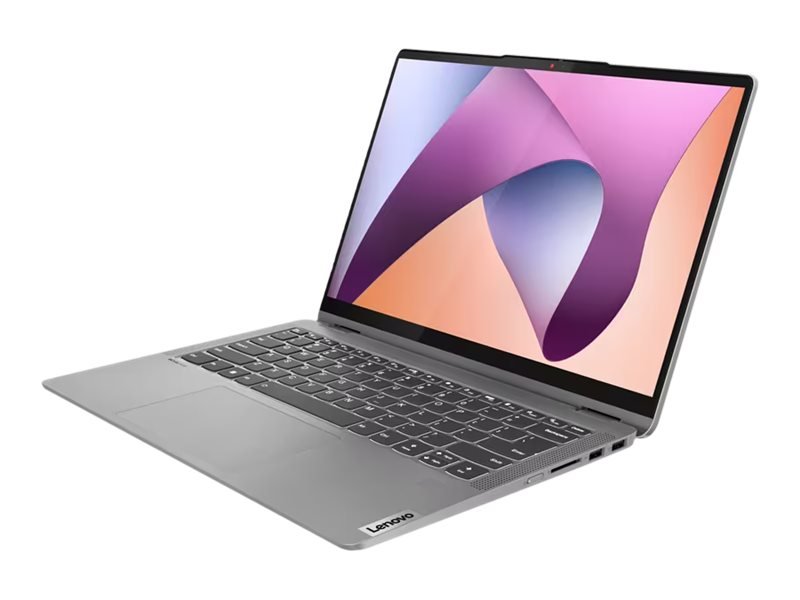 Lenovo IdeaPad Flex 5 14ABR8 | Arctic Grey | 14 " | IPS | WUXGA | 1920 x 1200 pixels | Glossy | AMD Ryzen 7 | 5825U | 16 GB | Soldered LPDDR4x | Solid-state drive capacity 512 GB | AMD Radeon Graphics | Windows 11 Home | 802.11ax | Bluetooth version 5.3 | Keyboard language English | Keyboard backlit | Warranty 24 month(s) | Battery warranty 12 month(s)