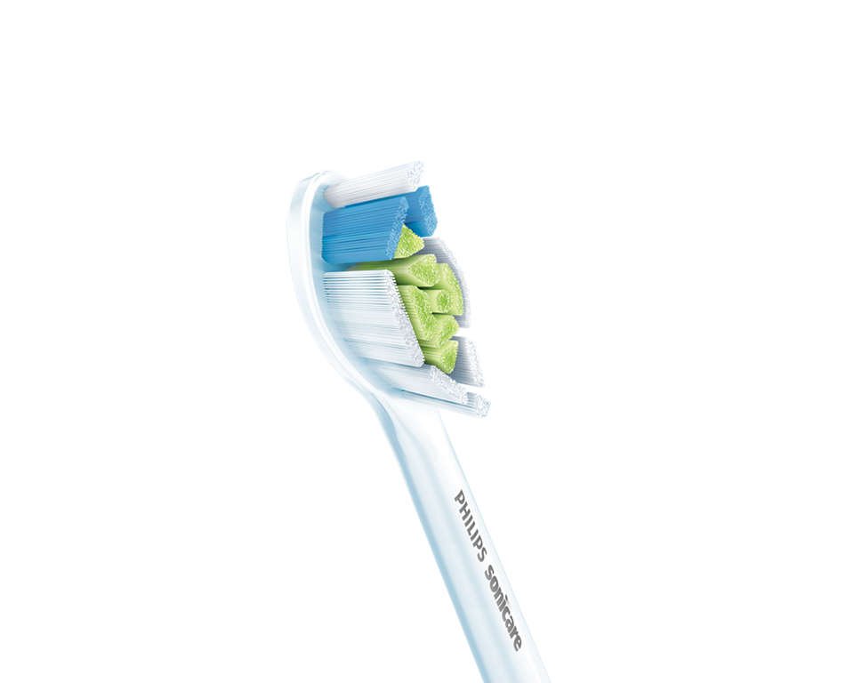 Philips | Toothbrush replacement | HX6062/10 | Heads | For adults | Number of brush heads included 2 | Number of teeth brushing modes Does not apply | White