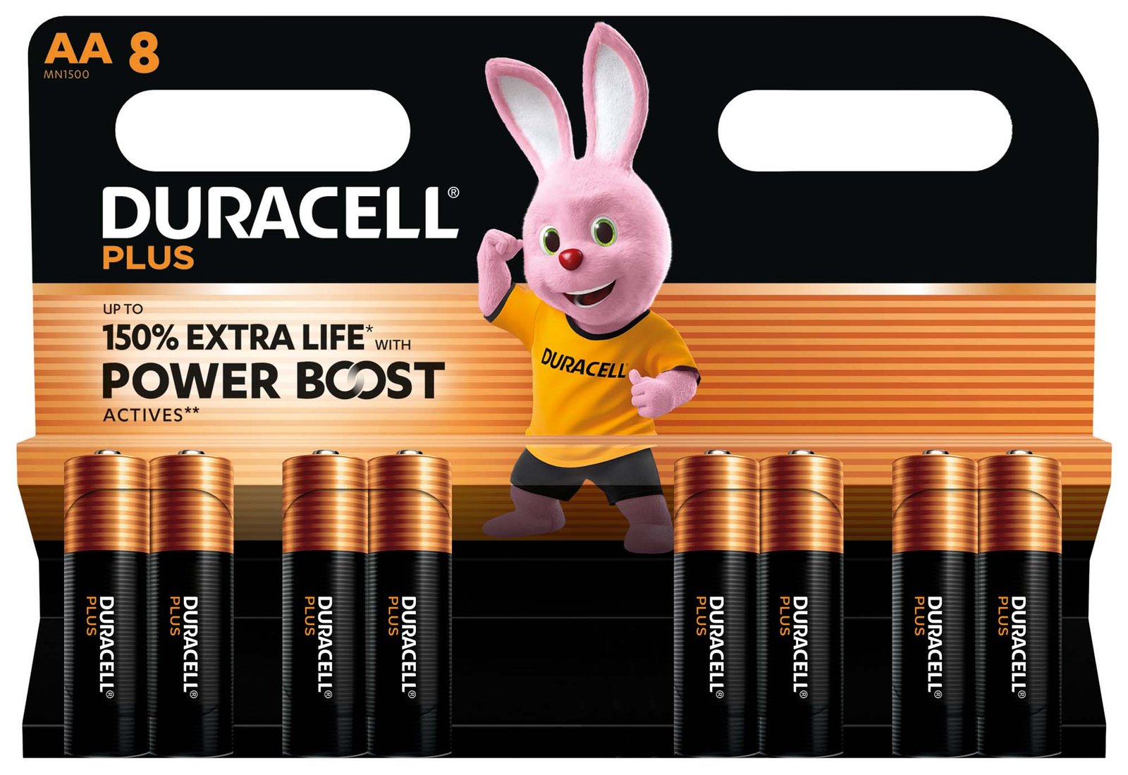 Duracell Plus Boost MN1500 BL8 | AA
