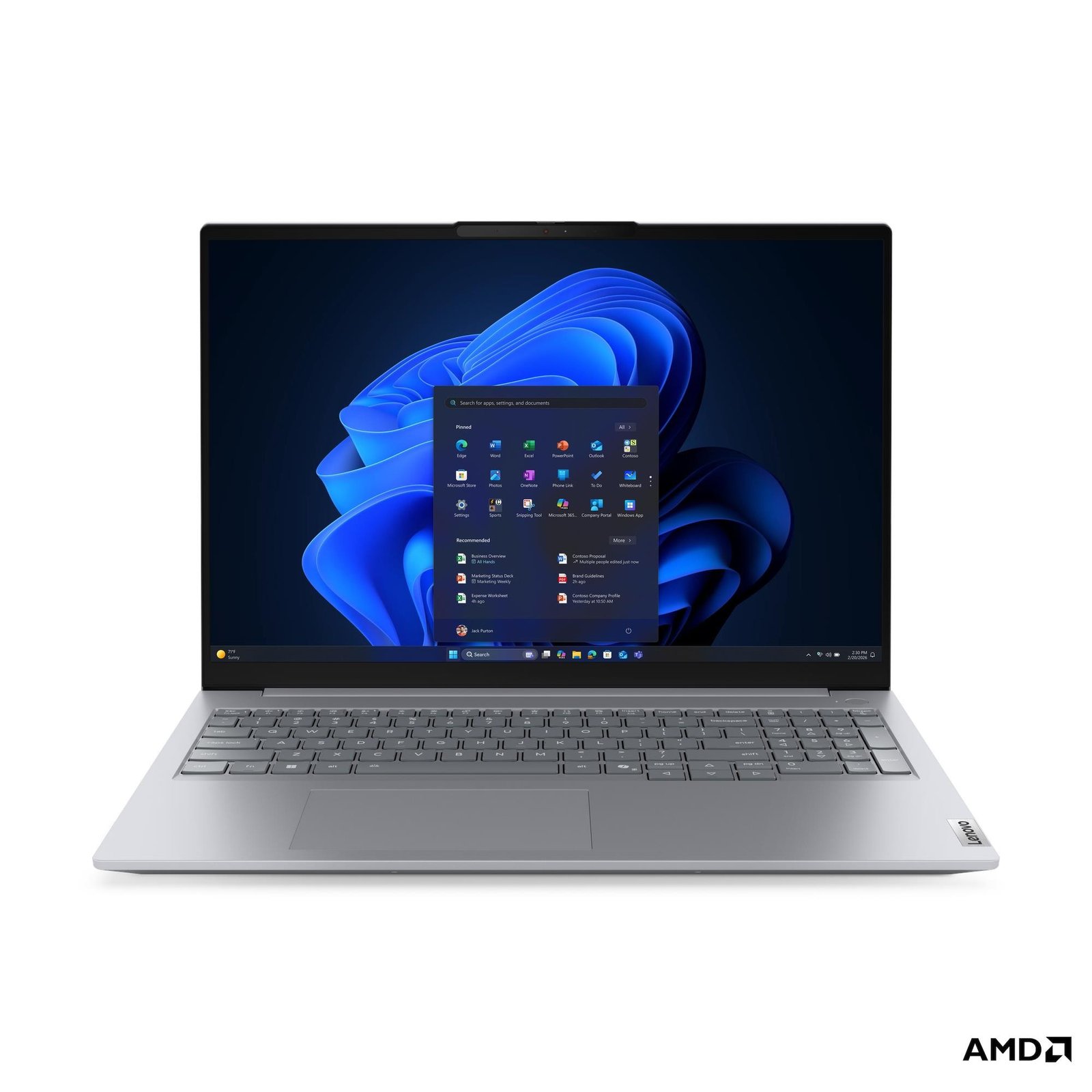 Lenovo ThinkBook 16 G9 AHP | Arctic Grey | 16 " | IPS | WUXGA | 1920 x 1200 pixels | Anti-glare | AMD Ryzen 5 | 220 | 16 GB | SODIMM DDR5 | Solid-state drive capacity 512 GB | AMD Radeon 740M Graphics | Windows 11 Pro | 802.11be | Bluetooth version 5.4 | Keyboard language English | Keyboard backlit | Warranty 24 month(s) | Battery warranty 12 month(s)