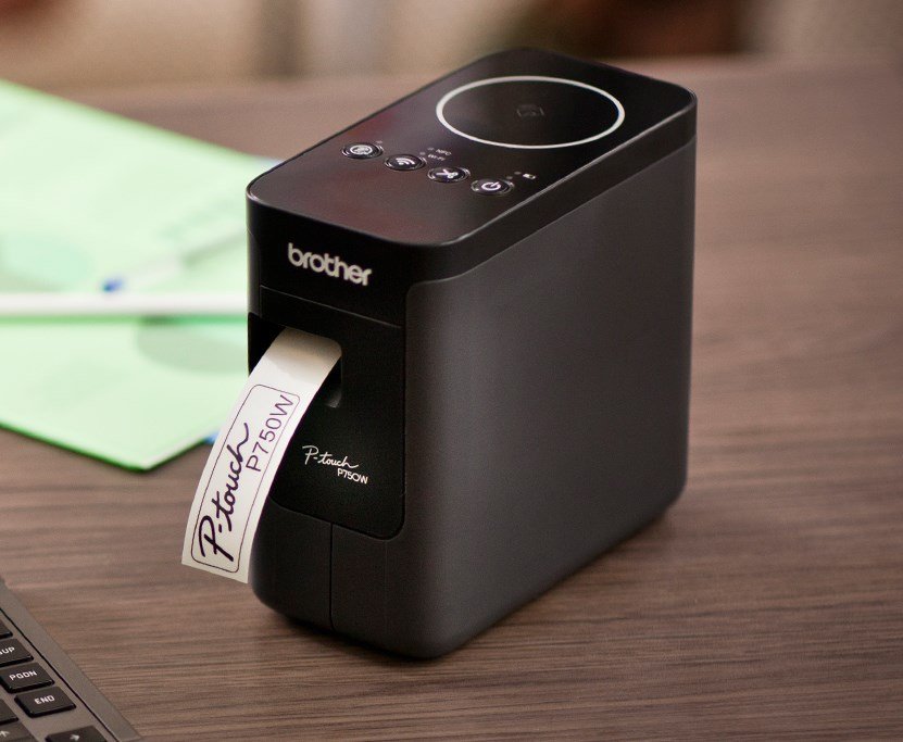 Brother PT-P750W | Mono | Thermal | Label Printer | Wi-Fi | Maximum ISO A-series paper size Other | Black