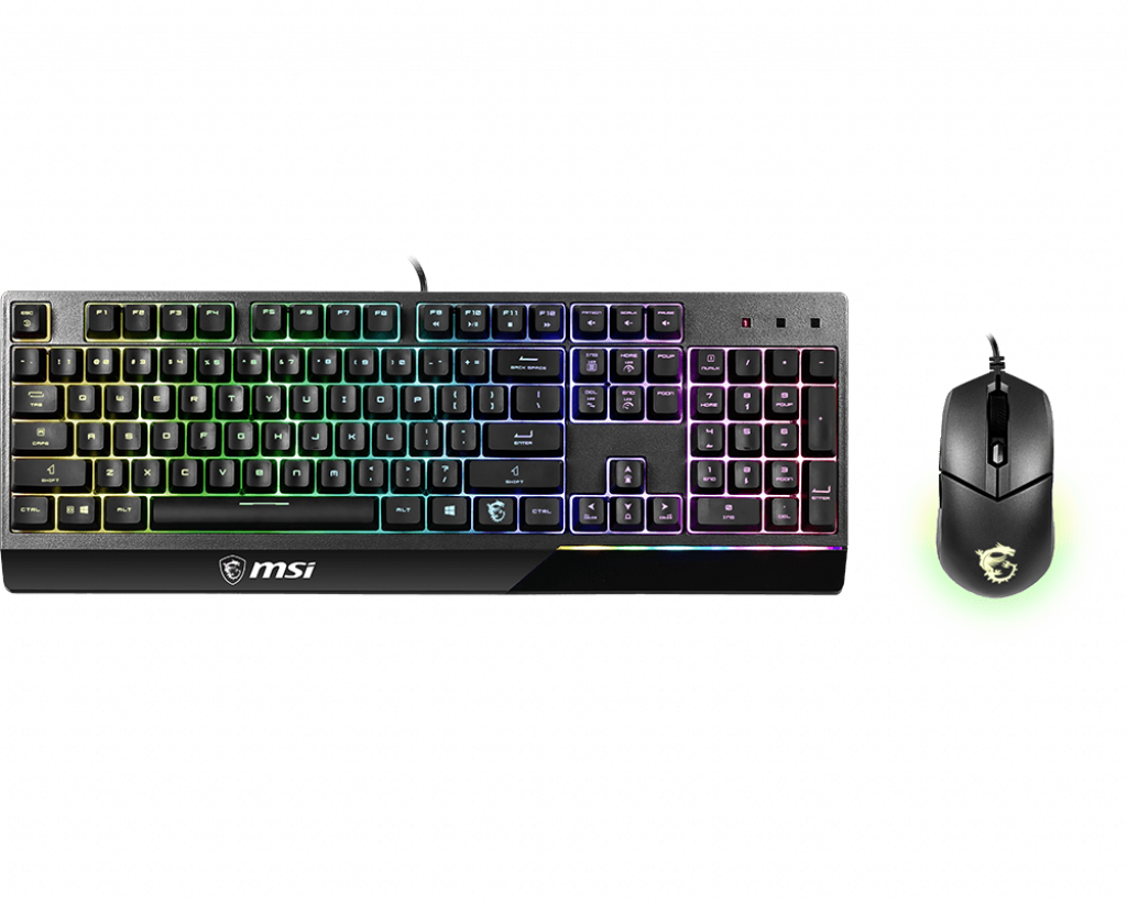 MSI | Vigor GK30 COMBO | Keyboard and Mouse Set | Wired | RGB LED light | US
