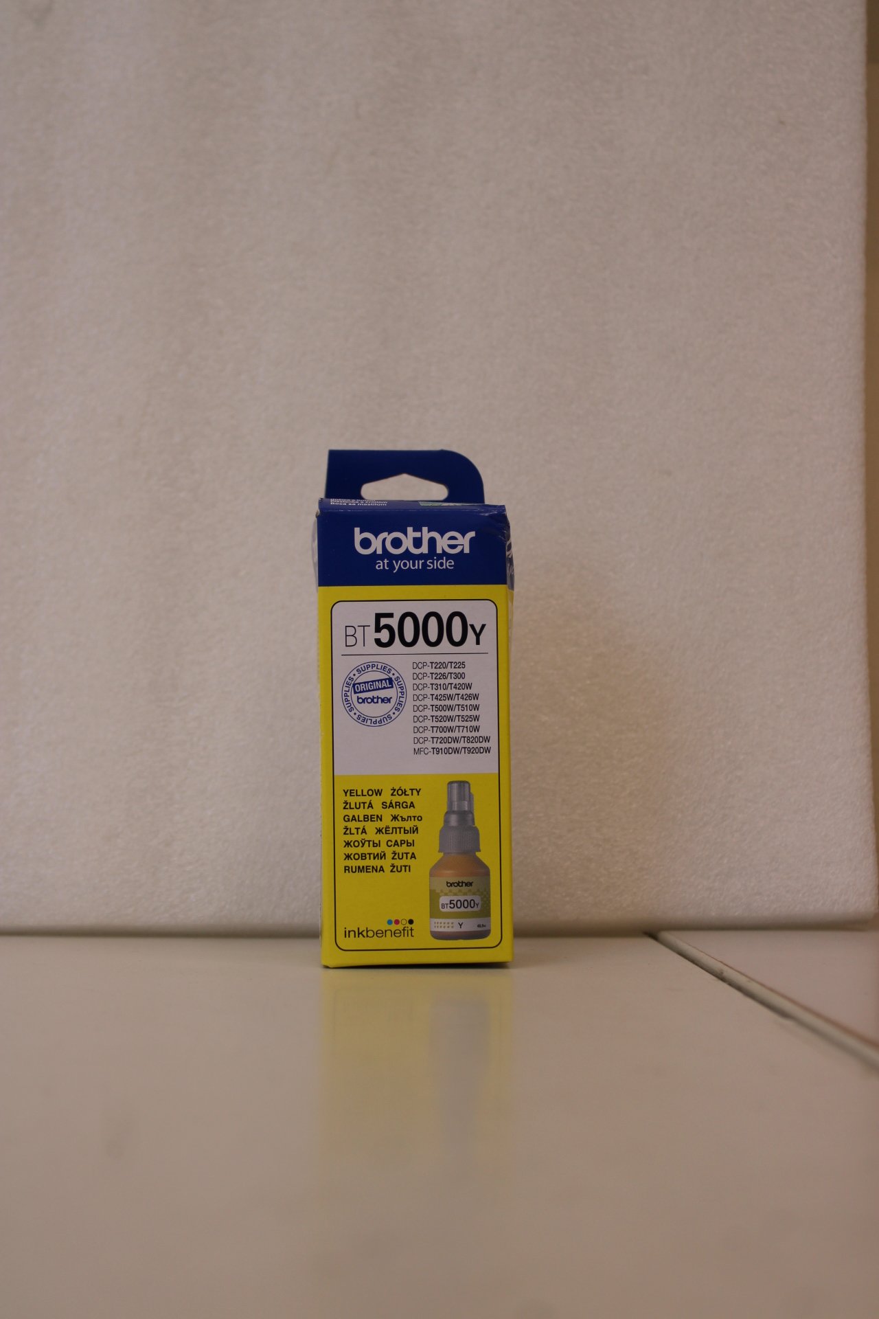SALE OUT. Brother BT-5000Y Yellow ink bottle | SALE OUT. Brother BT5000Y | Ink Cartridge | Yellow | DAMAGED PACKAGING