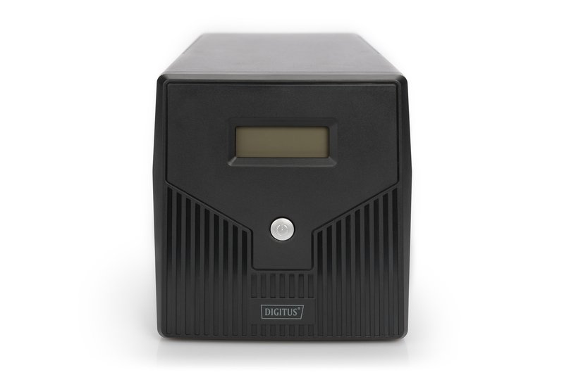 Digitus | Line-Interactive UPS | Line-Interactive UPS DN-170075, 1500VA, 900W, 2x 12V/9Ah battery, 4x CEE 7/7 outlet, 2x RJ45, 1x USB 2.0 type B, 1x RS232, LCD, Simulated Sine Wave, 380x158x198mm, 10.1kg | 1500 VA | 900 W