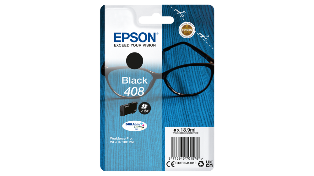 Epson DURABrite Ultra 408L | Ink cartrige | Black