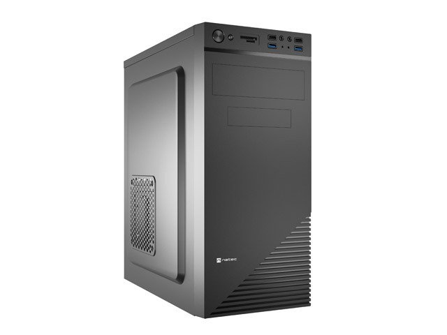 Natec | PC case | Cabassu G2 | Black | Midi Tower | ATX