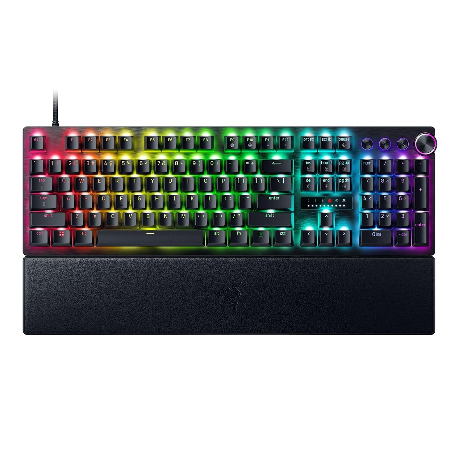 Razer | Huntsman V3 Pro | Gaming Keyboard | Wired | US | Analog Optical | Black