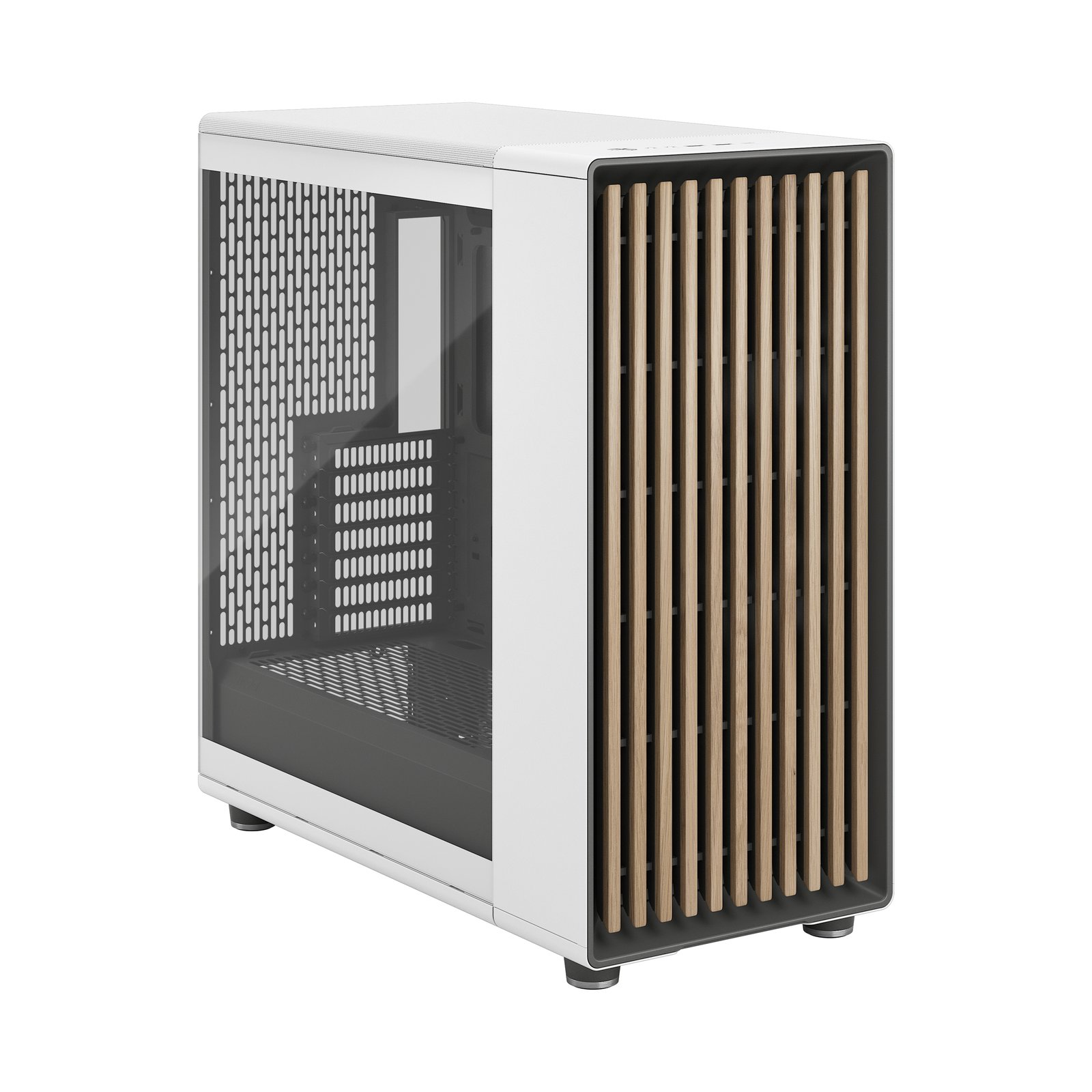 Fractal Design | North XL | Chalk White TG Clear | Mid-Tower