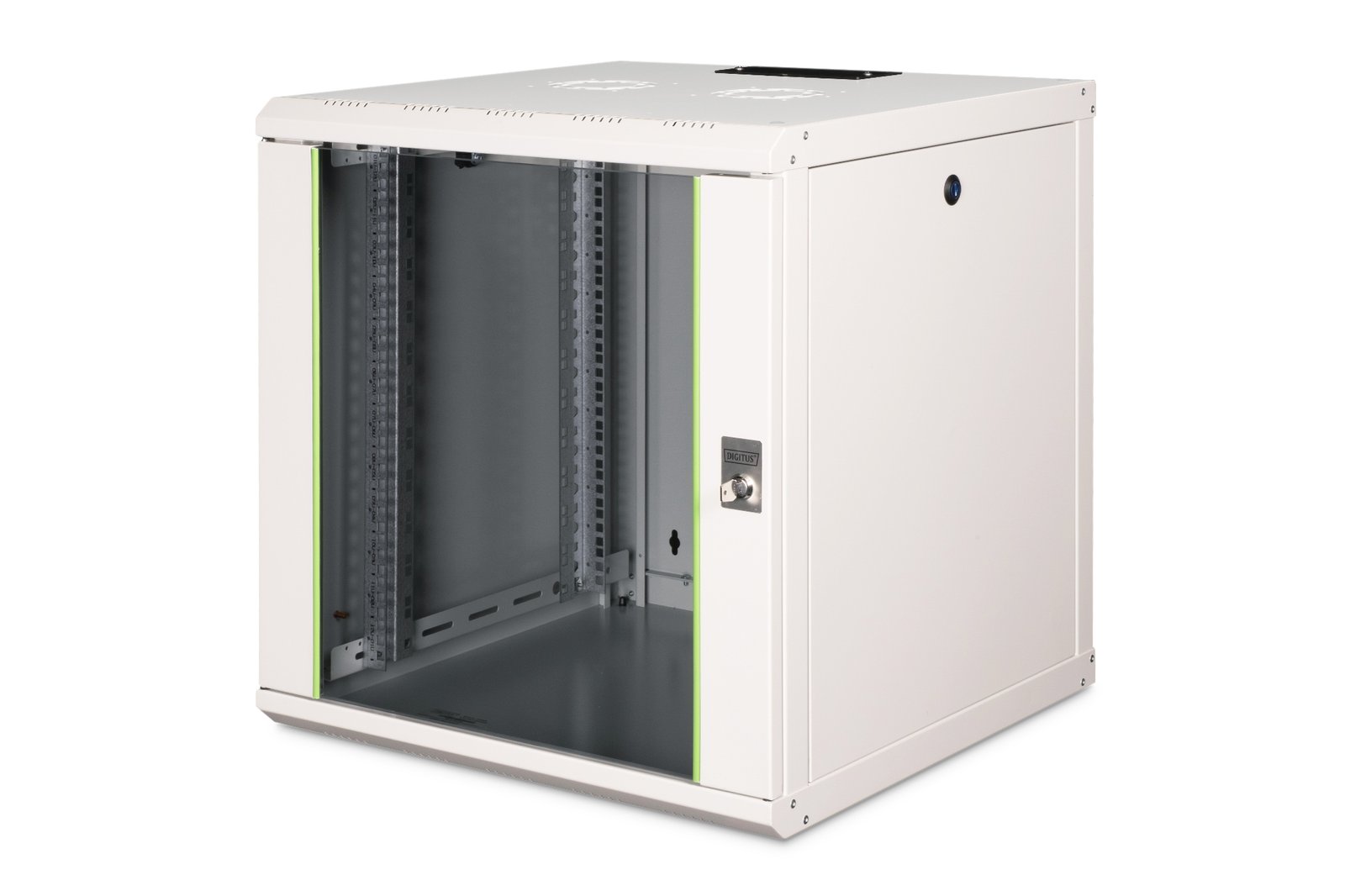 Digitus | Wall Mounting Cabinet Unique Series | DN-19 12U-6/6 | 60 x 60 cm | Grey
