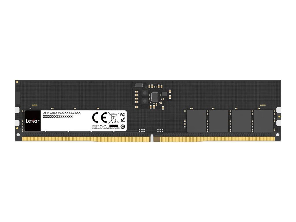 Lexar Desktop Memory | LD5U16G56C46ST-BGS | 16 GB | DDR5 | 5600 MHz | PC/server | Registered No | ECC Yes