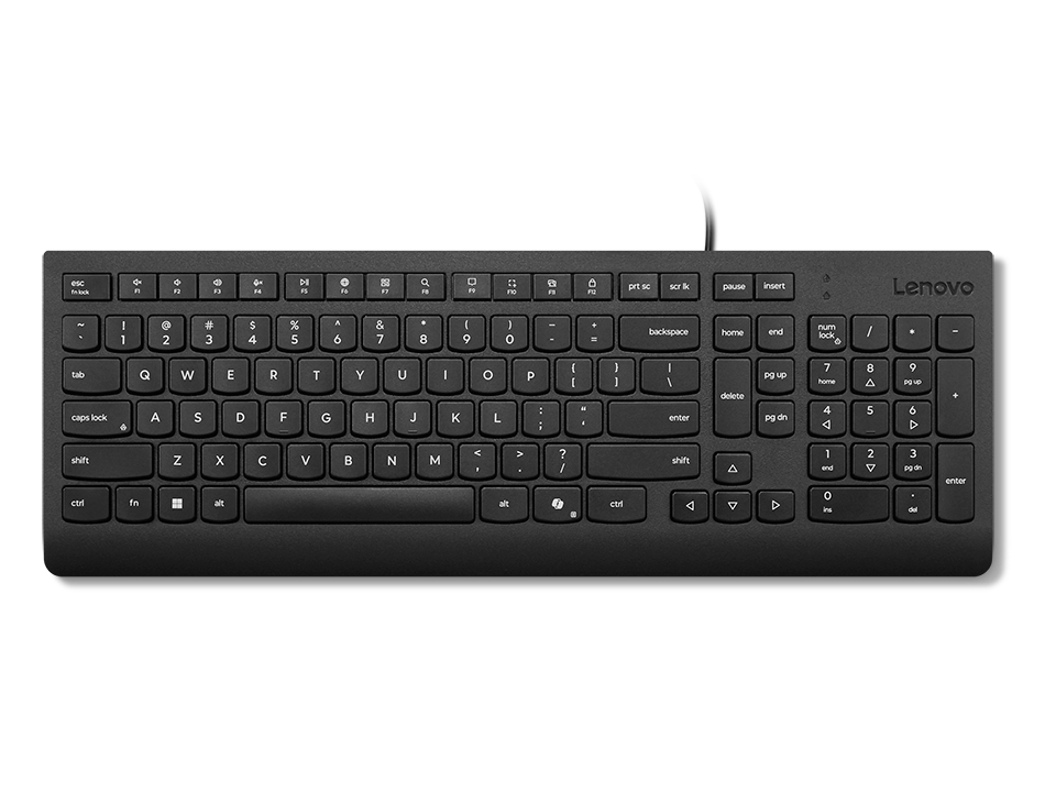Lenovo Keyboard | Essential | Keyboard | Wired | Lithuanian | Black