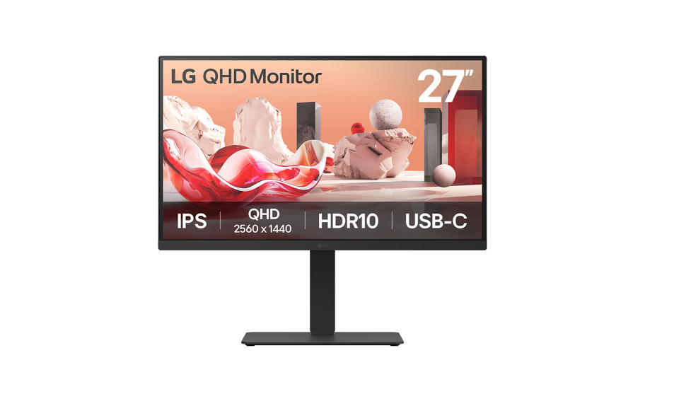 LG | 27BA75QB-B | 27 " | IPS | 16:9 | 100 Hz | 5 ms | 2560 x 1440 pixels | 280 cd/m² | HDMI ports quantity 1 | Black