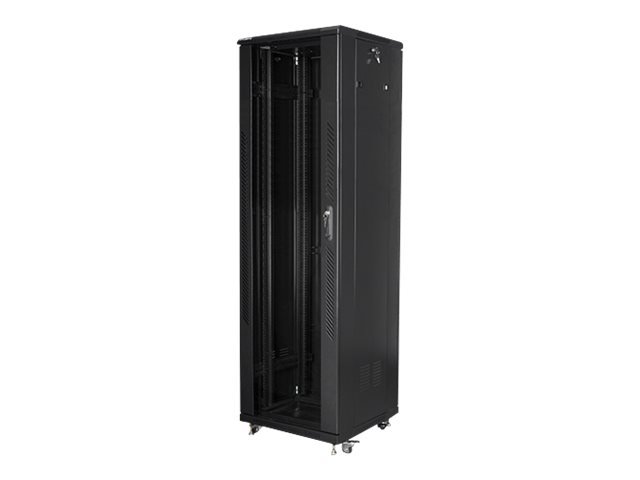Lanberg | Rack cabinet 19" free-standing 42U/600x600 (flat pack) | FF01-6642-12B | Black