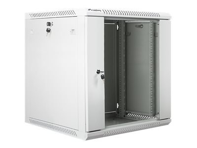 Lanberg | Rack cabinet 19" wall-mount 12U/600x600 (flat pack) V2 | WF01-6612-10S | Grey