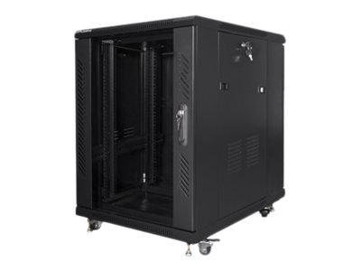 Lanberg | Rack cabinet 19" free-standing 15U/600x800 (flat pack) | FF01-6815-12B | Black