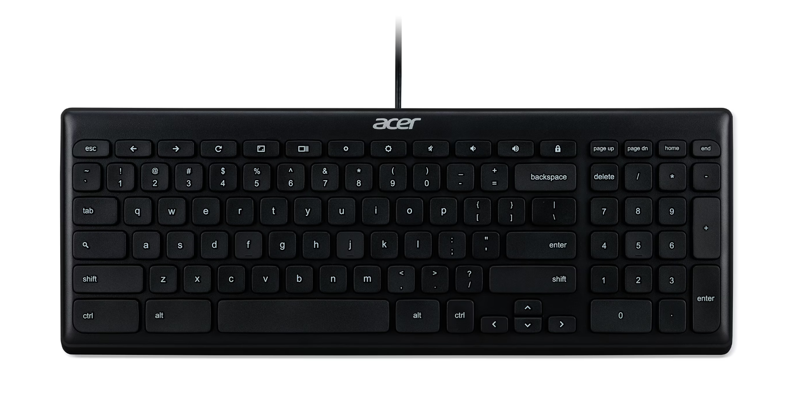Acer AKW900 | Keyboard | Wired | US International | Black