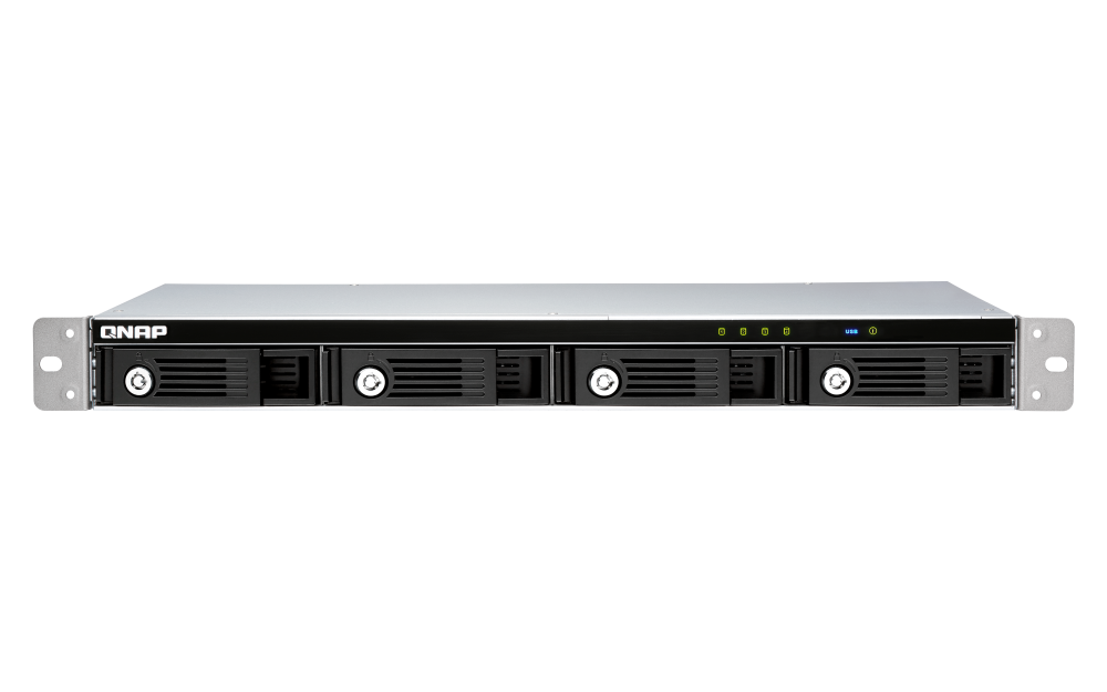 QNAP 4-bay Rackmount USB 3.2 Gen 1 RAID Expansion Enclosure | TR-004U