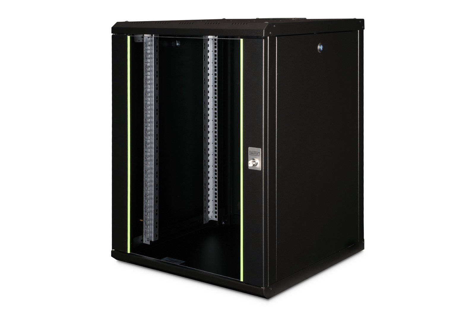 Digitus Wall Mounting Cabinet Unique Series | DN-19 16U-6/6-SW | 82 x 60 x 60 cm | Black