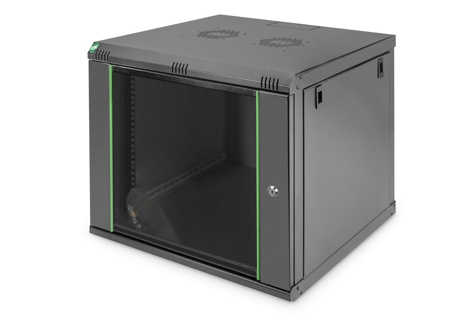 Digitus Wall Mounting Cabinet | DN-19 09-U-EC-SW | Black