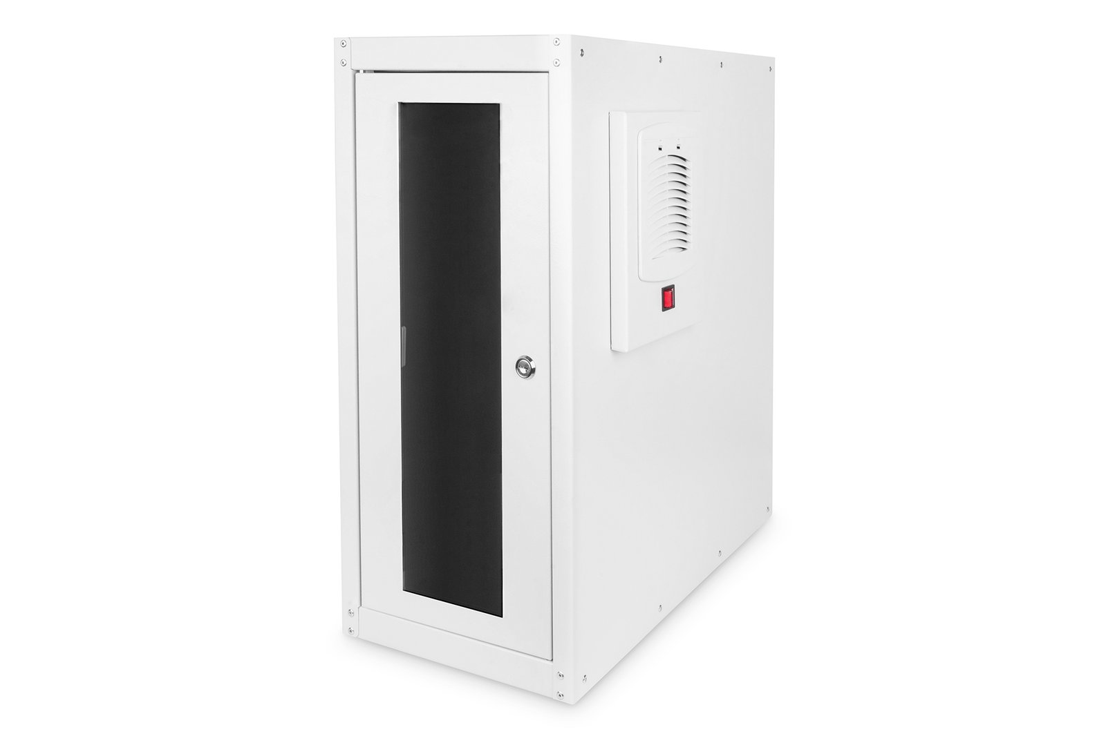 Digitus Computer housing with in-built filter fan and levelling feet | DN-CC 9002 | IP54 | Light grey