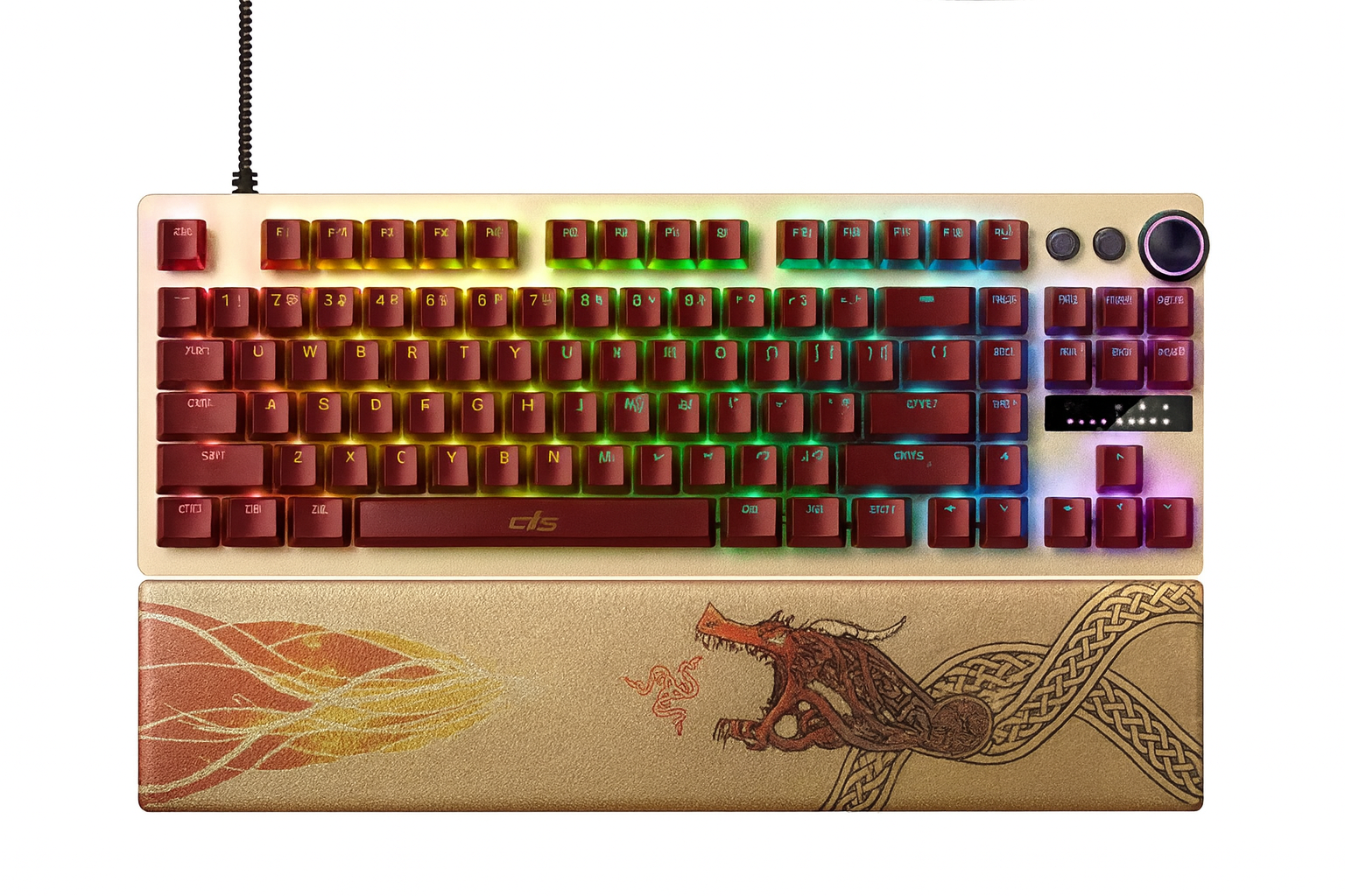 Razer Huntsman V3 Pro Tenkeyless | Gaming Keyboard | Wired | US | Razer Analog Optical Switch Gen-2 | Counter-Strike 2 Edition