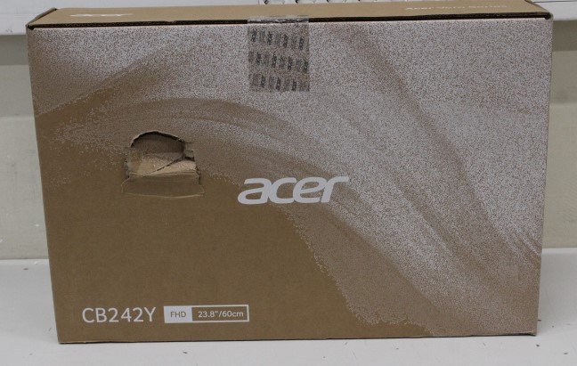 SALE OUT. Acer Vero CB242YGbipr 60cm 23.8'' FHD ZeroFrame 120Hz IPS 16:9 1ms(VRB) 250nits VGA HDMI DP AdaptiveSync EU Black DP, Euro | SALE OUT. Acer | Vero CB242YGbipr | 24 " | IPS | FHD | 16:9 | 120 Hz | 1 ms | 1920 x 1080 pixels | 250 cd/m² | HDMI ports quantity 1 | Warranty 24 month(s) | DAMAGED PACKAGING
