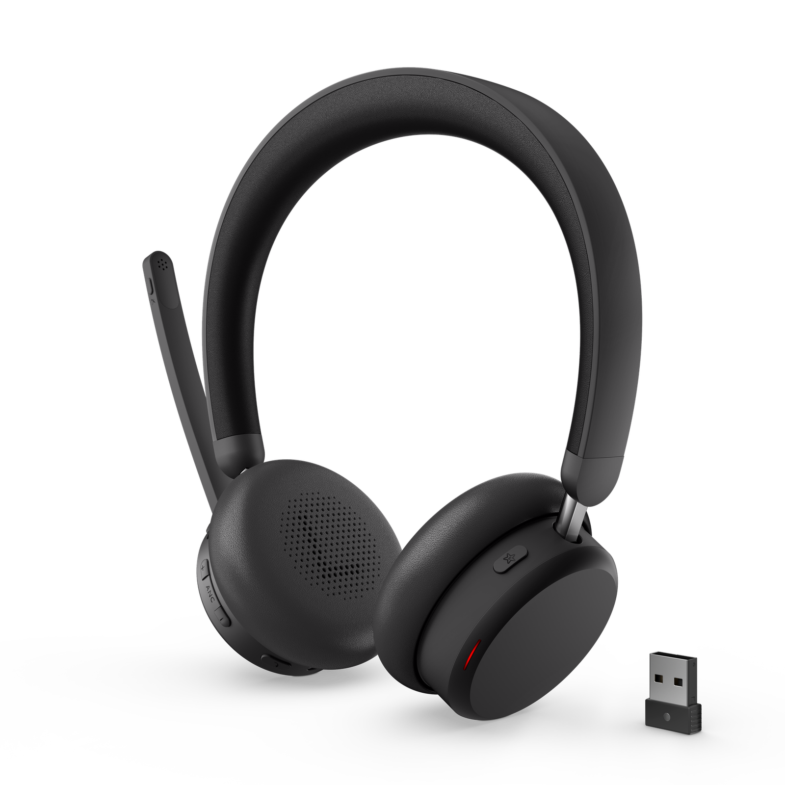 Lenovo Dual-Mode Wireless ANC Headset 6550 (USB-A, Teams) | 4XD1S19777 | Built-in microphone | Bluetooth | Black