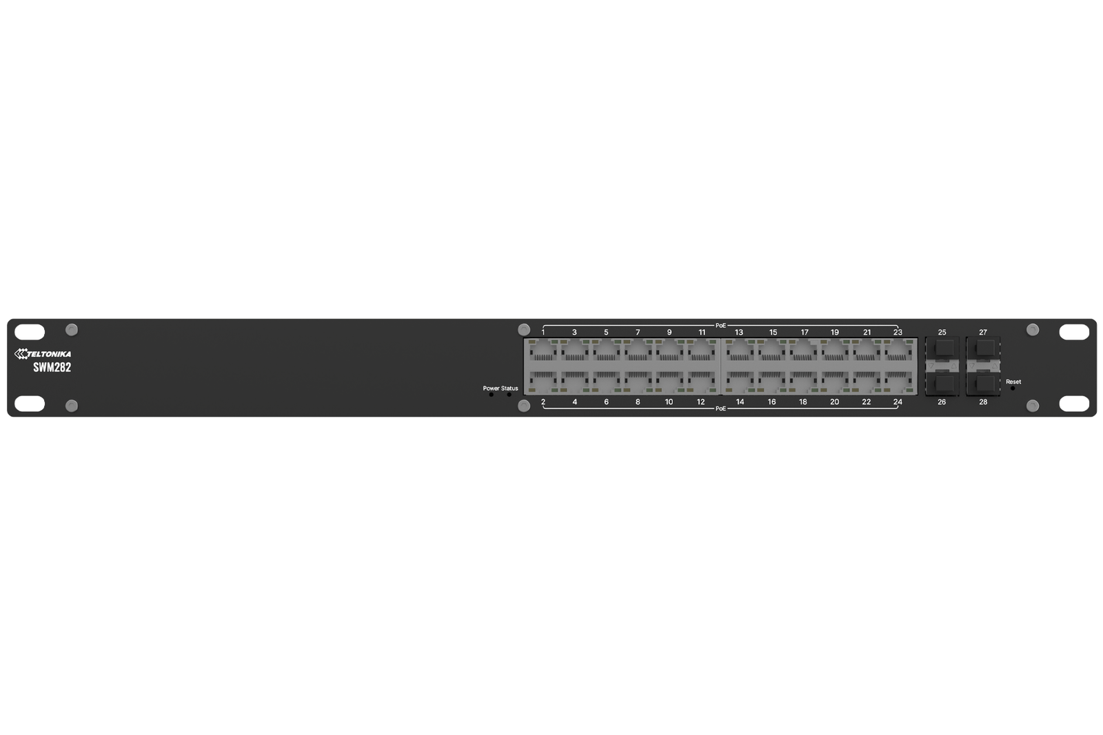 Teltonika PoE+ managed switch | SWM282 | Managed | Rackmountable | SFP ports quantity 4