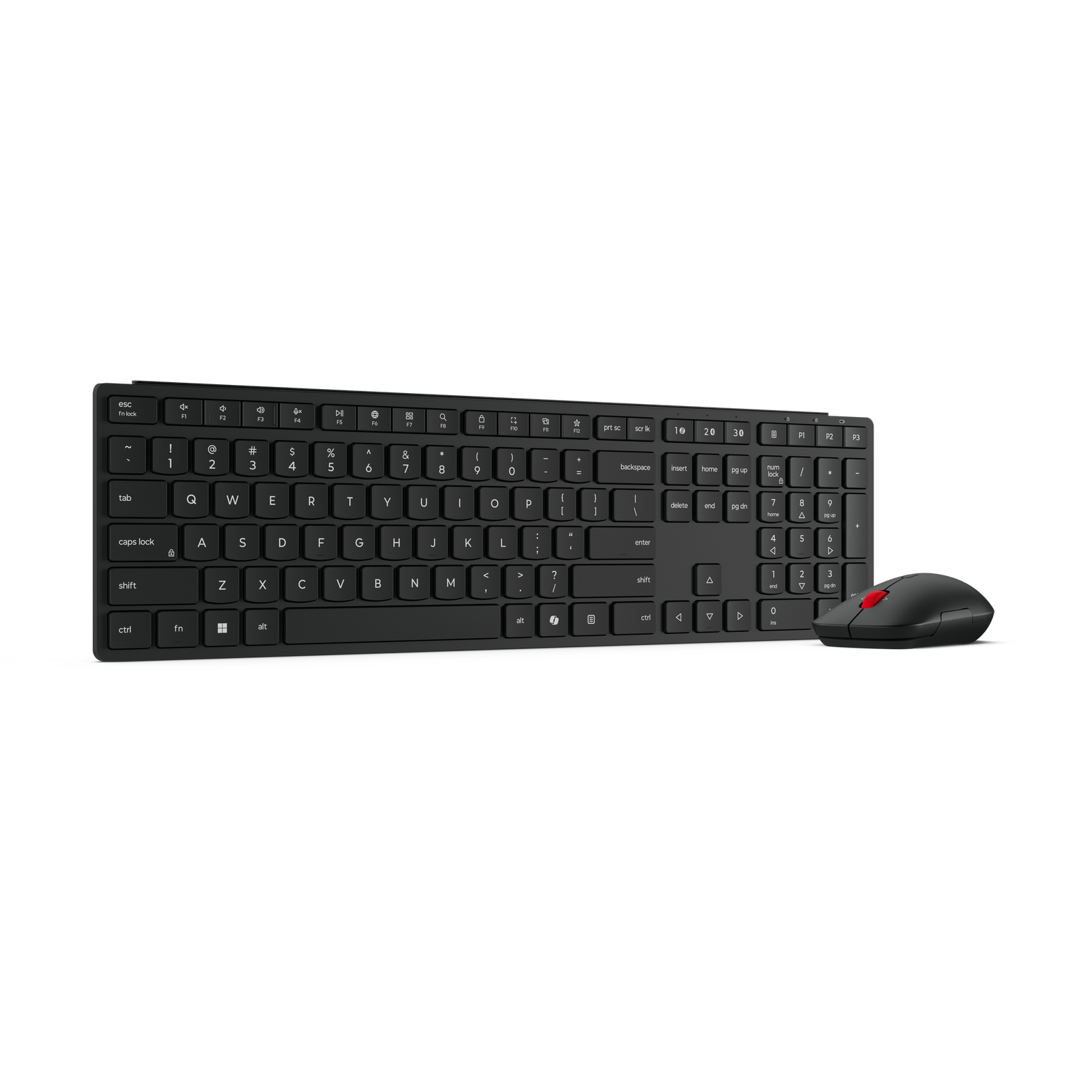 Lenovo | Multi-Mode Pro 6000 | Keyboard and Mouse Set | Wireless | Mouse included | Bluetooth | Estonian | Eclipse Black