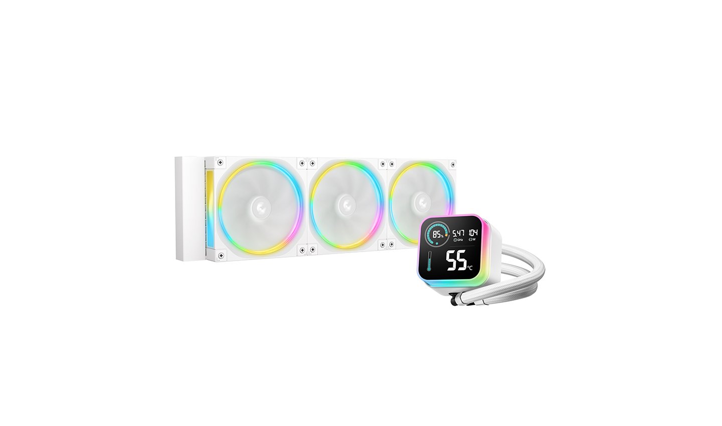 Deepcool Liquid Cooler | LQ360 ULTRA ARGB WH | White | Intel, AMD