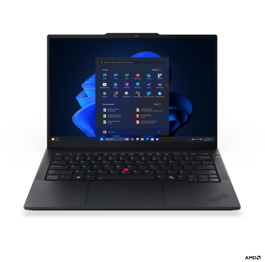 Lenovo ThinkPad E14 G7 AMD | Black | 14 " | IPS | 1920 x 1200 pixels | WUXGA | Anti-glare | AMD Ryzen 5 | 230 | 16 GB | SODIMM DDR5 | Solid-state drive capacity 512 GB | AMD Radeon 760M Graphics | Windows 11 Pro | 802.11ax | Bluetooth version 5.3 | Keyboard language Nordic | Keyboard backlit | Warranty 36 month(s) | Battery warranty 12 month(s)