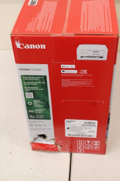 SALE OUT. Canon IJ MFP PIXMA TS7650i | SALE OUT. Canon Multifunctional printer | PIXMA TS7650i | Inkjet | Colour | A4 | Wi-Fi | White | DAMAGED PACKAGING, MARKS ON PRINTER SIDE