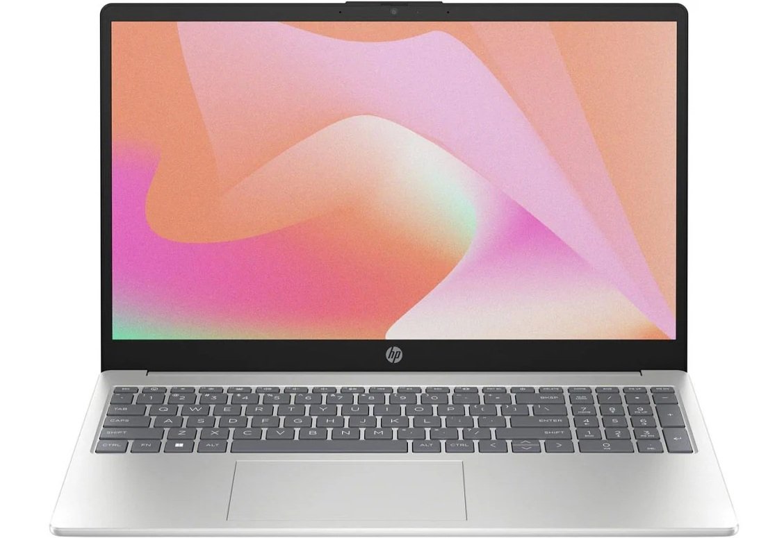 HP 15 | 15-fc0217nw | Silver | 15.6 " | IPS | FHD | 1920 x 1080 pixels | Anti-glare | AMD Ryzen 7 | 5825U | 16 GB | DDR4 | Solid-state drive capacity 512 GB | Intel Graphics | Windows 11 Home | 802.11ax | Bluetooth version 5.4 | Keyboard language English | Warranty 24 month(s) | Battery warranty 12 month(s)