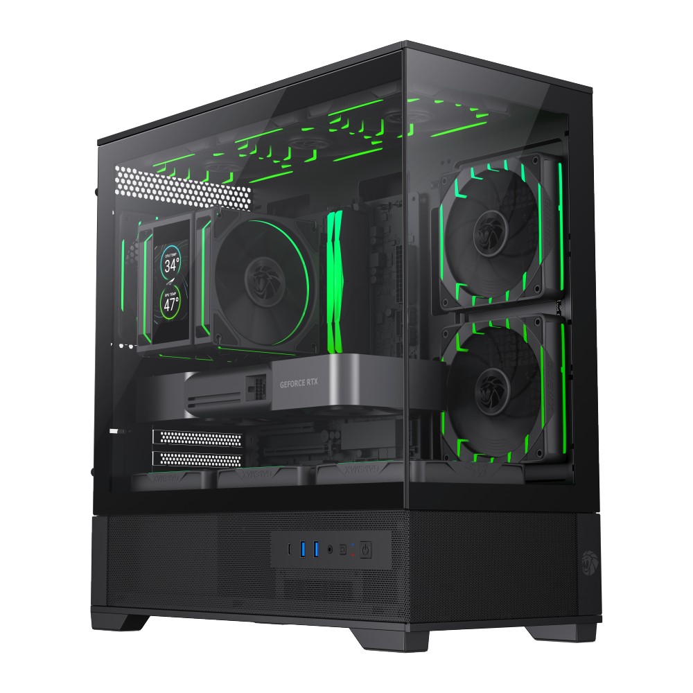 Gamemax Case | VISTA 2 MB | M-ATX