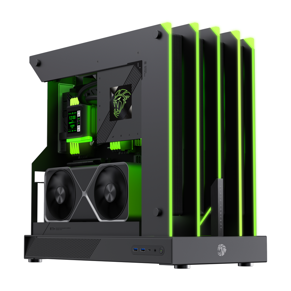 Gamemax Case | BLADE CONCEPT | ATX