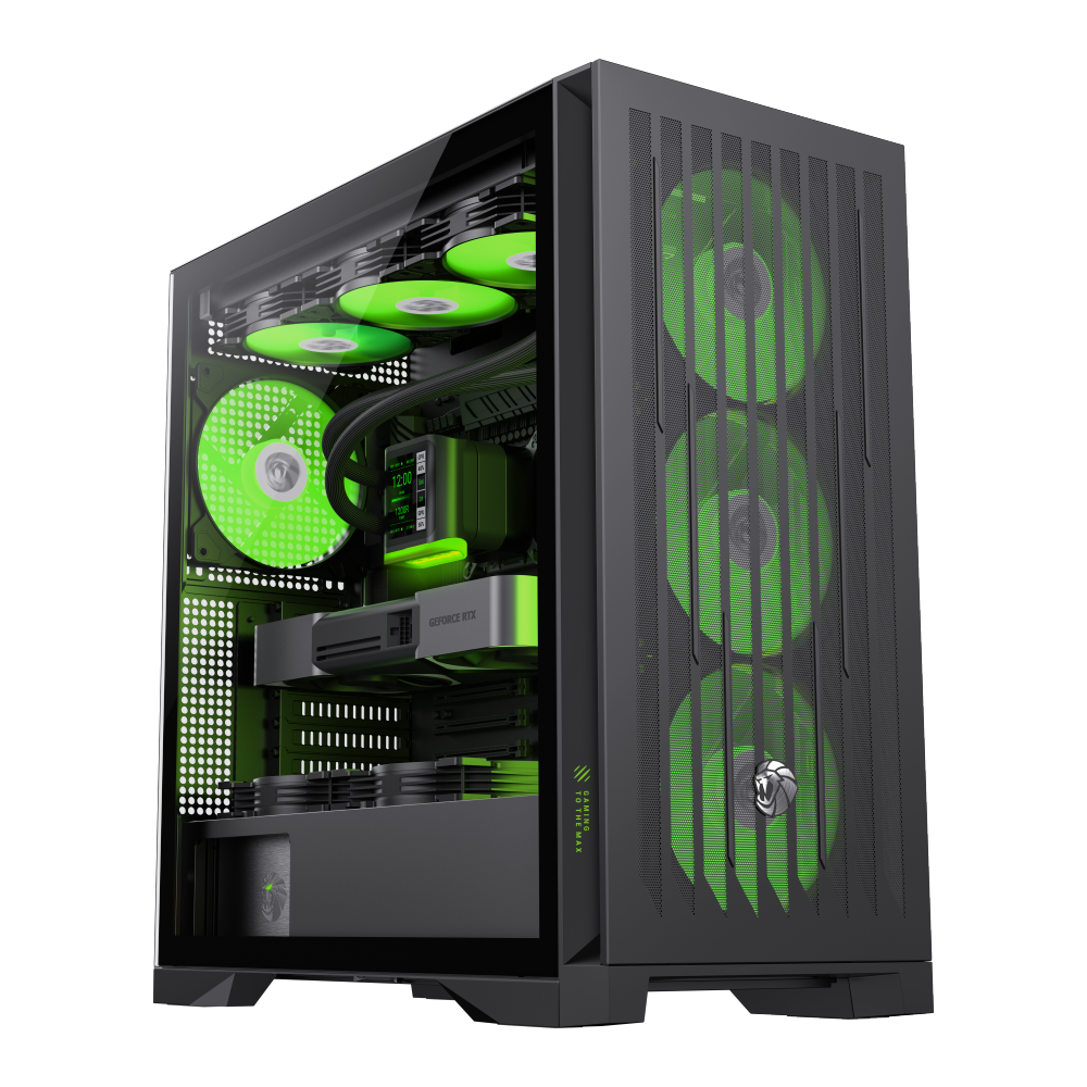 Gamemax Case | LEADER 2 BK | E-ATX