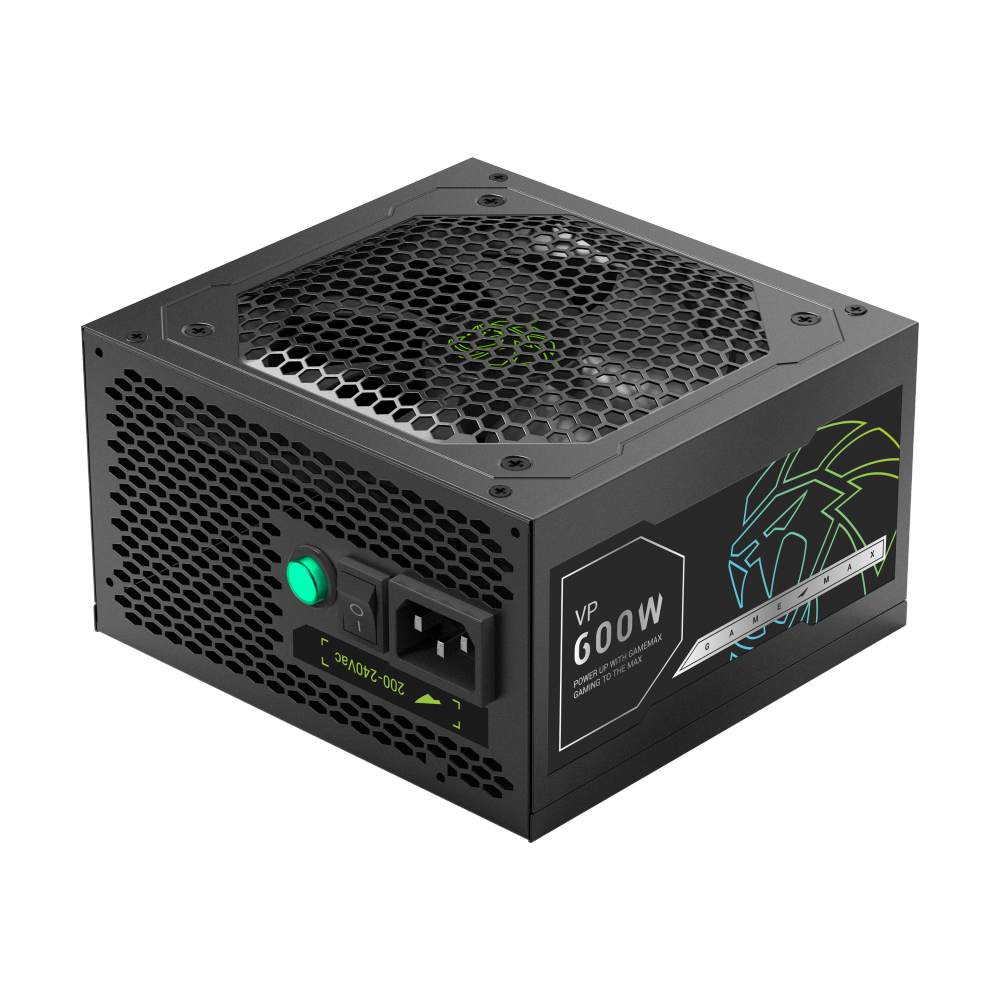 Gamemax PSU | VP 600S | 600 W | Bronze | Non-Modular