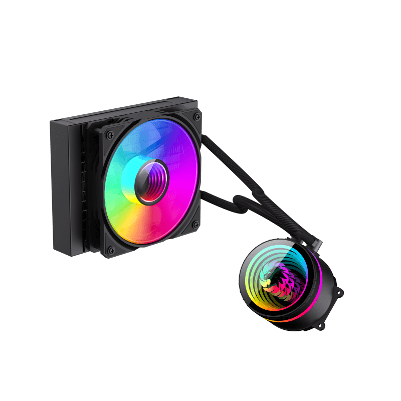 Gamemax CPU Liquid Cooler | ICEBURG 120 BK | Black