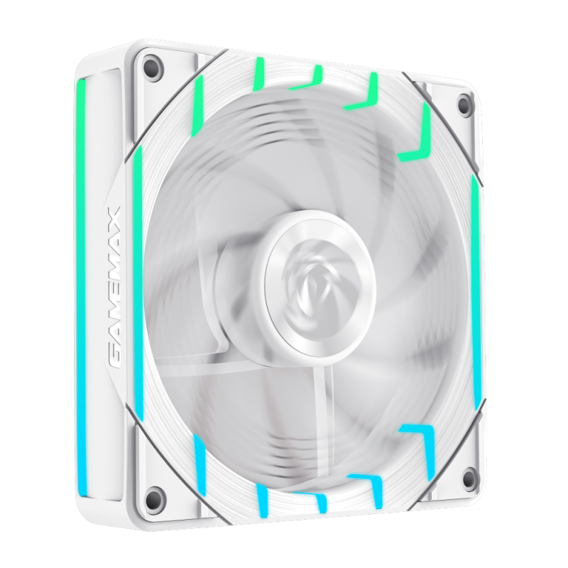 Gamemax Case Fan | TORNADO T12 ARGB-RW | White